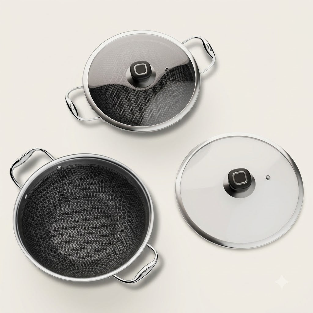 HexaShield Triply Hybrid Nonstick Kadhai