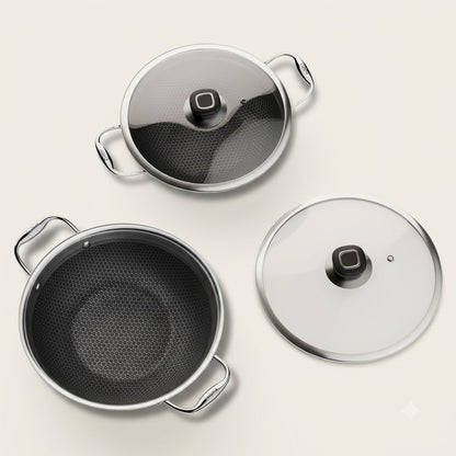 HexaShield Triply Hybrid Nonstick Kadhai