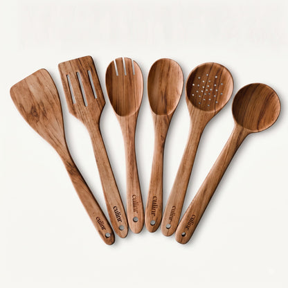 Teakwood Spatulas (Set of 6)
