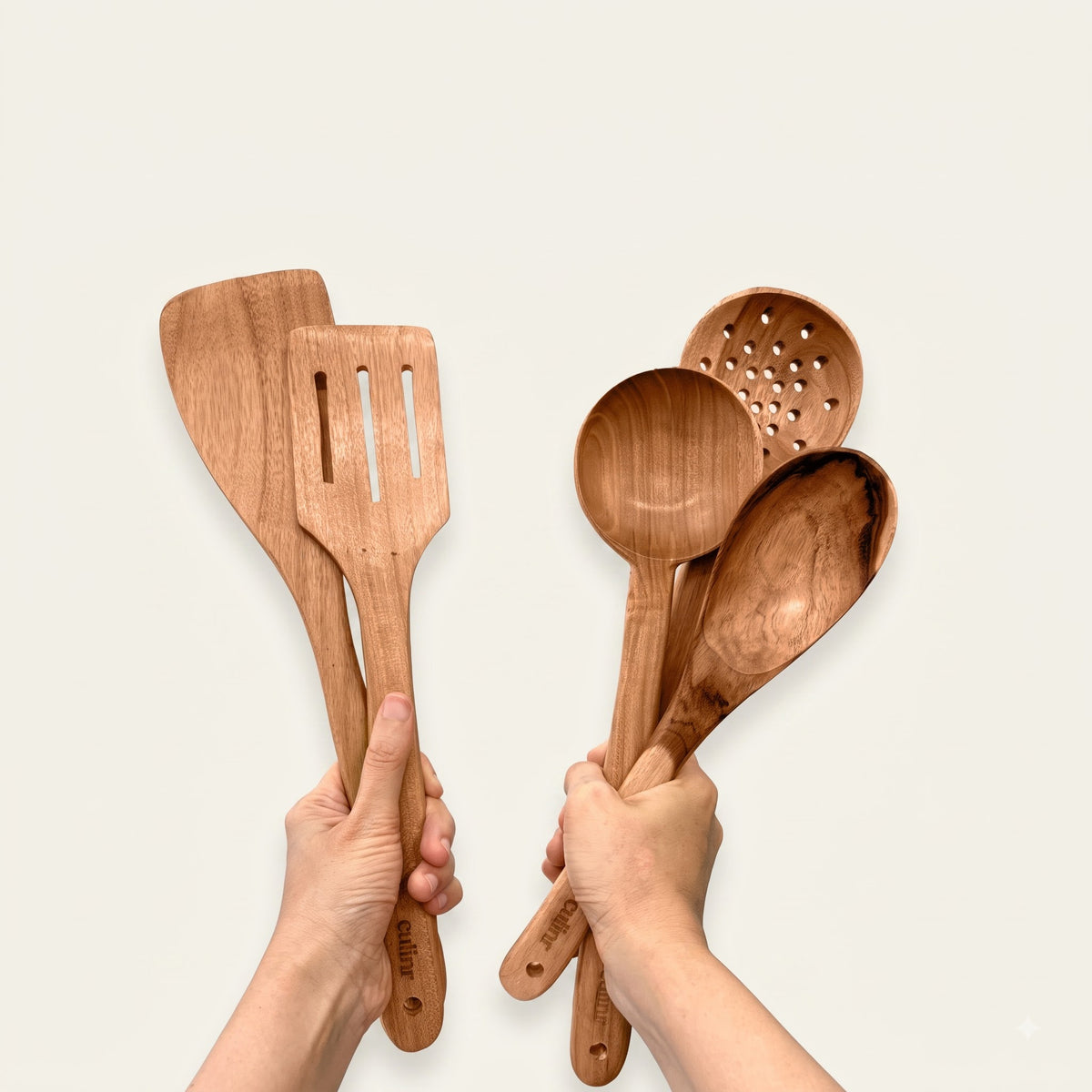 Teakwood Spatulas (Set of 6)